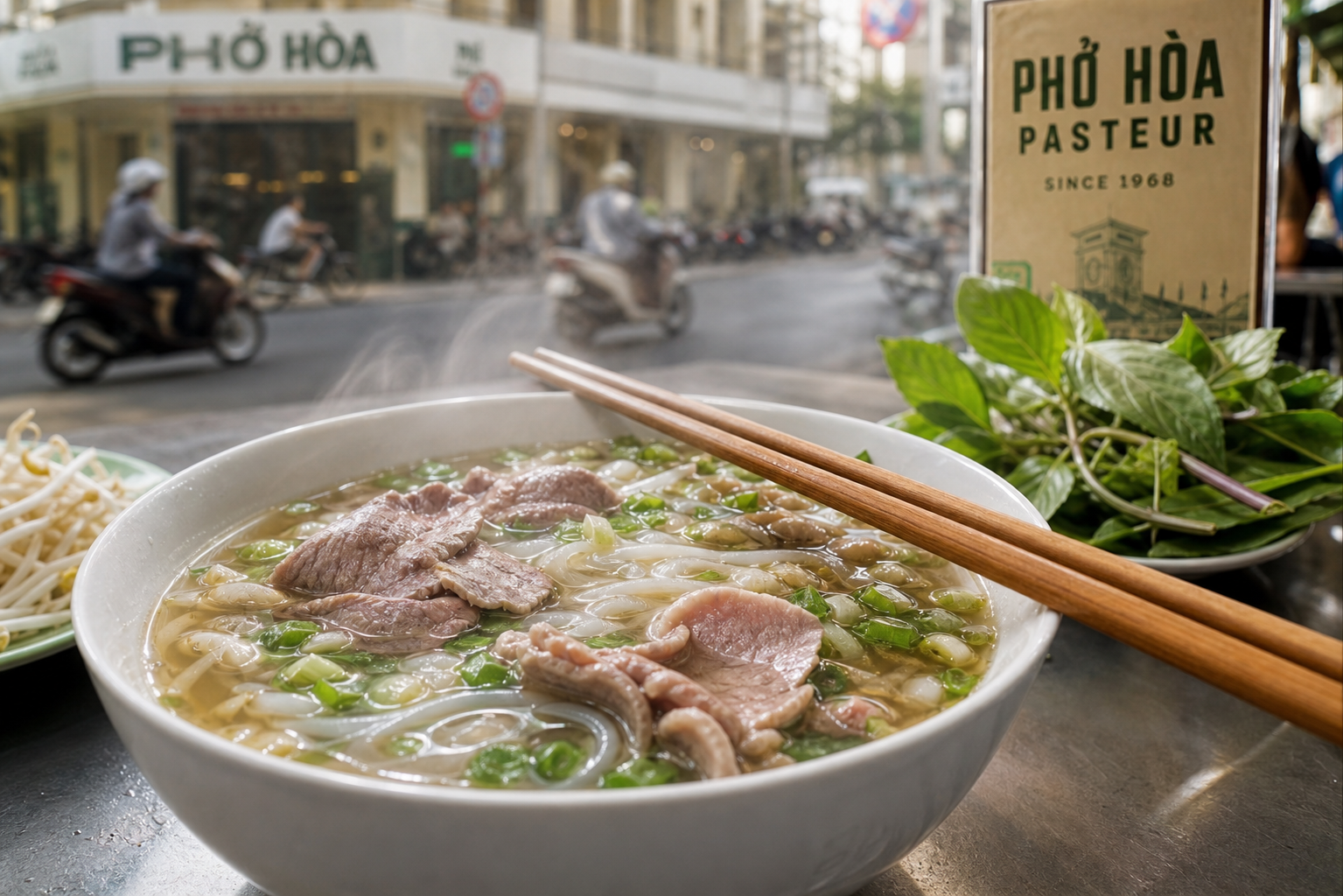 호치민 3군 Phở Hòa Pasteur