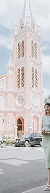 베트남 호치민 탄딘 성당 후기💗 진짜 핑크색 성당이 실제로 있었어요