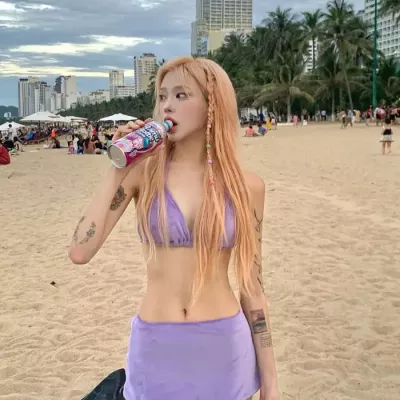 Nha Trang Beach 2월 18일 나트랑 해변은 일몰이 너무 이뻤다