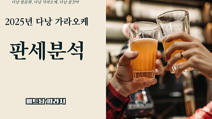 2025년 다낭 가라오케 판세분석 정리