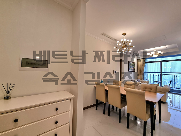 2룸 빈홈 랜드마크 플러스동 호치민 아파트 숙소 랜드마크 플러스동 4109호 Vinhomes Landmark Plus Apartment 2ROOM