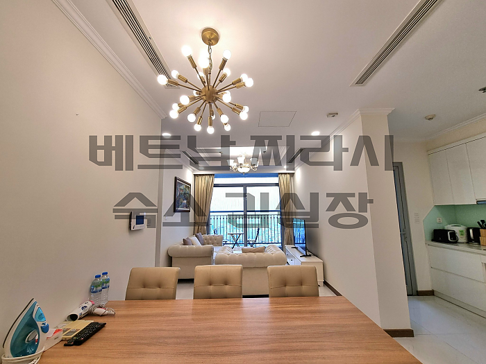 2룸 빈홈 랜드마크 플러스동 호치민 아파트 숙소 랜드마크 플러스동 4109호 Vinhomes Landmark Plus Apartment 2ROOM
