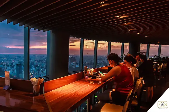 [기획 로맨틱 루프탑 식당시리즈]EON51 레스토랑 & 라운지 – 비텍스코 타워(EON51 Restaurant & Lounge – Bitexco Tower)