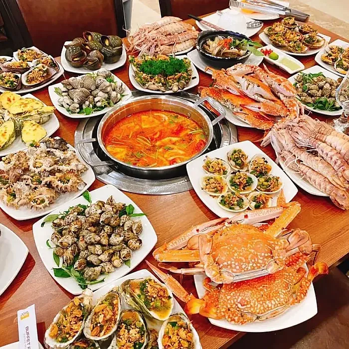호치민 빈탄군 해산물 부페 포세이돈 Poseidon Bình Thạnh