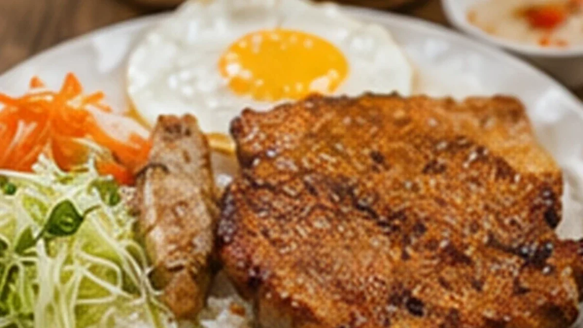 호치민 1군 껌떰 점심 가이드 — 숯불돼지갈비 현지식 한 접시 추천 2026 대표 이미지